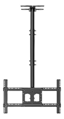 Soporte lcd smart de techo móvil Anri Tv Brazo 32 a 70" Color Negro