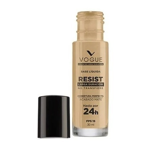 Imagen 2 de 4 de Base De Maquillaje Resist Vogue Tono Sensual