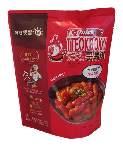 Tteokbokki Hot Sauce Pastel De Arroz 