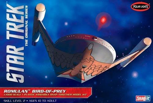 Polar Kit 1:000 Star Trek Romulan Bird Of Prey - Snap 934