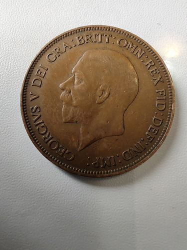 Moneda Gran Bretaña One Penny 1929 (x1309