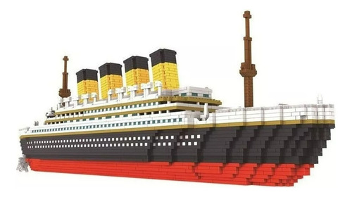 Juego De Bloques De Construcción Titanic, 3688 Piezas