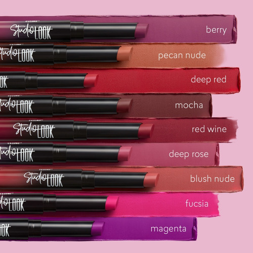 Imagen 5 de 8 de Labial Modulable Mate Studio Look - Cyzone