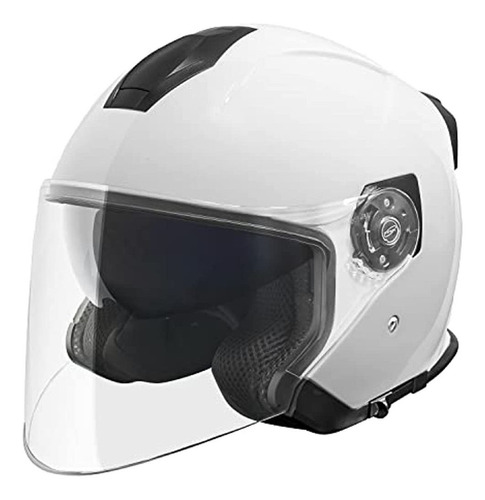 Vcan V88 3/4 Casco De Moto Scooter De Cara Abierta Aprobado 