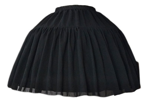 (bk) Fish- Falda Corta Lolita Carmen Slip Liner Cute Girl