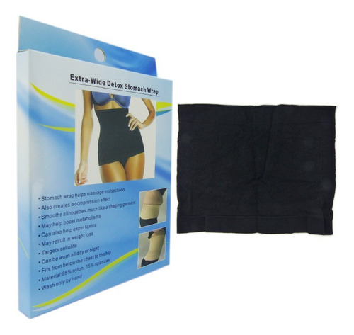 Faja Falda Reductora Para Mujer, Color Negro