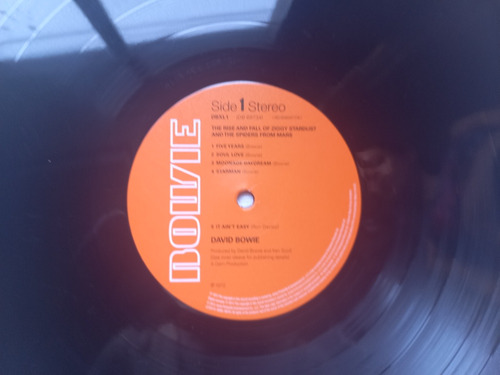 Disco Vinilo David Bowie The Rise And Fall Of Ziggy Stardust (Usado)