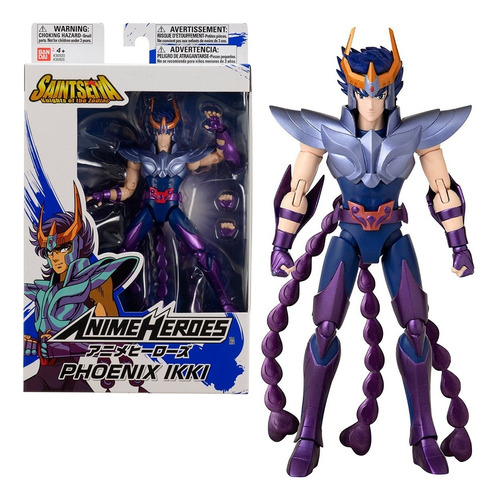 Figura Phoenix Ikki Anime Heroes Caballeros Del Zodiaco