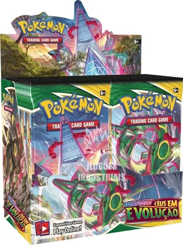 Pokemon Box 36 Booster Espada E Escudo 7 Céus Em Evolução ...