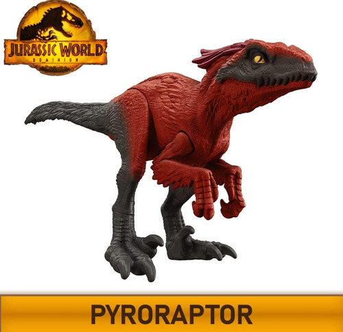 Dinossauros Jurassic World Pack 6 Unid Articulados Mattel