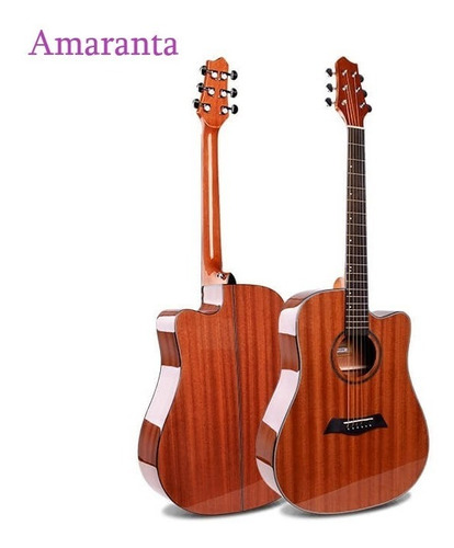 Guitarra Acustica  Gn-25 - Amaranta - 41´´ Cuerdas Acero