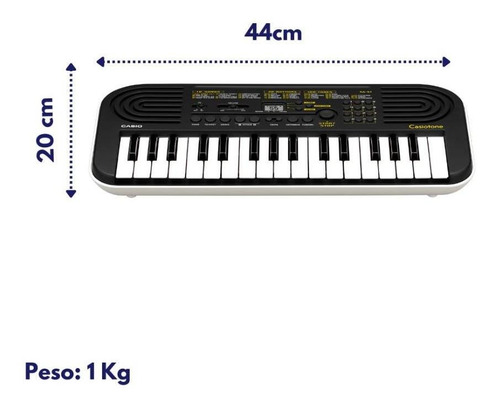 Imagem 7 de 8 de Teclado Musical Infantil Iniciantes 32 Teclas Casio Sa-51