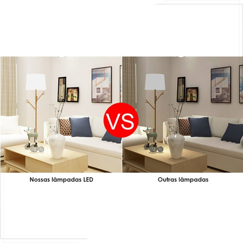 Lâmpada 4500k Super Led 16w Milho E27 3 Cores Bivolt 5 Peças