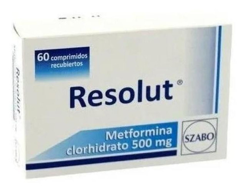 Resolut 500 Mg 60 Comprimidos | Metformina