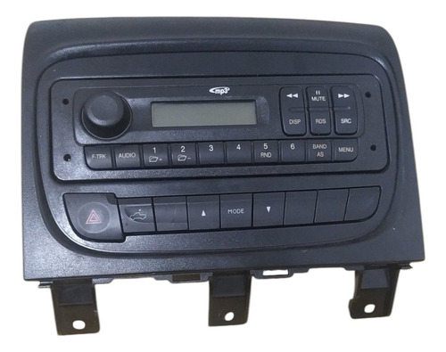 Radio Com Pisca Alerta Fiat Strada 19 20 100233394 (Usado)