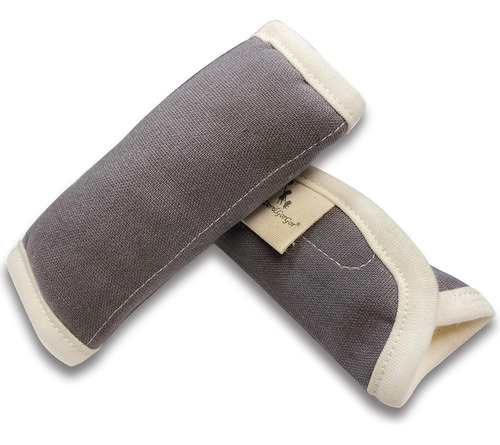 Organic Baby Seat Belt Cushion, Extra Plush, 100% Cotton (gr