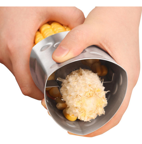 2 Pelador De Maíz De Acero Inoxidable, Utensilios De Cocina