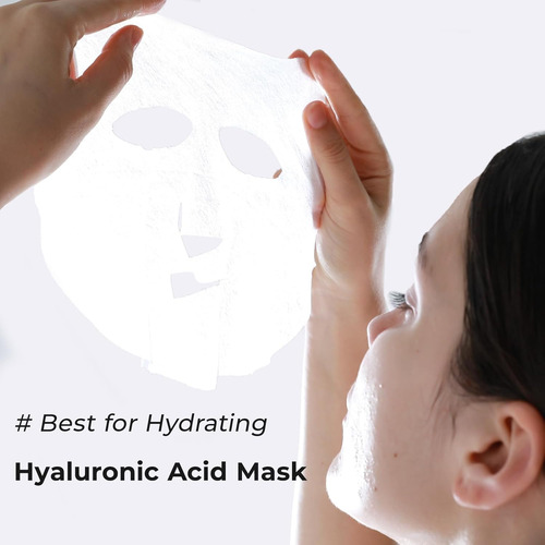 Mascarilla Facial Hidratante Con Ácido Hialurónico Para Piel