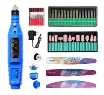 Comprar Set Torno Uñas + Fresas Diamantadas +pulir+3 Limas Uñas\u002Fpies