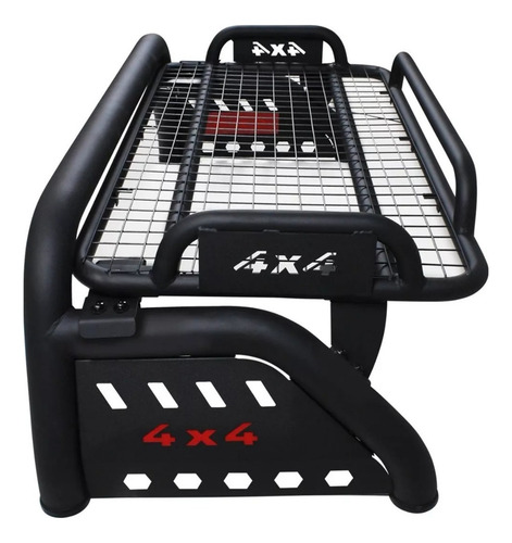 Barra Antivuelco Negro Matte 4x4 Ssangyong Actyon
