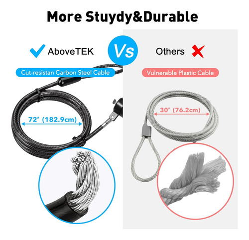 Tablet Cable Lock Kit De Seguridad Antirrobo Notebook