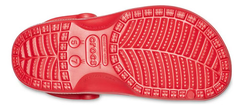 Sandalia Crocs Original Crocband Baya Clog Rojo Unisex