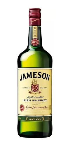 Whisky Jameson Irish (1-litro) 100 % Original