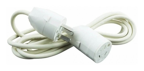 Imagen 1 de 4 de Alargue Prolongador 15 Mts Richi Blanco 3x0.75mm 10a Max