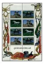 Comprar Fauna - Caballos - Uzbekistán 1999 - Hojita Mint - Sc 181