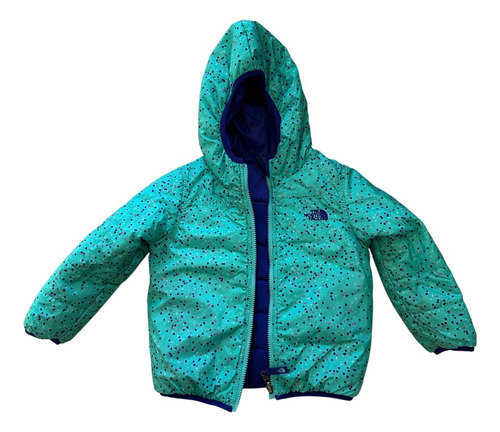 Campera Puffer Reversible The North Face Niña, 4t (Usado)