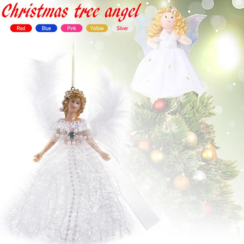 Muñeco Colgante Ángel Decoración Árbol Navidad 22 X 13 Cm