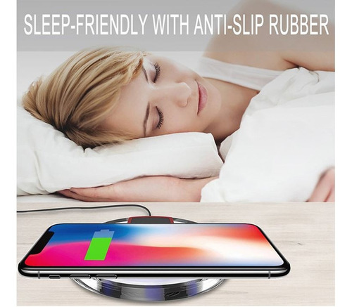 Cargador Celular Inalambrico Qi Usb P/ Samsung iPhone LG Otr