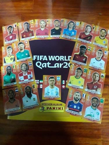 Mundial Qatar 2022. Album Tapa Dura Oficial Panini A Pegar!!