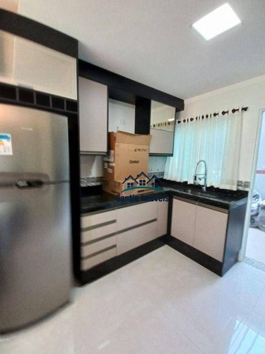 Imagem 6 de 30 de Sobrado *mobiliado E Decorado Com 3 Quartos, (01 Suíte ) Espaço Gourmet, 04 Vagas Cobertas À Venda, 150 M²- Vila Alto De Santo André - Santo André/sp - So0414