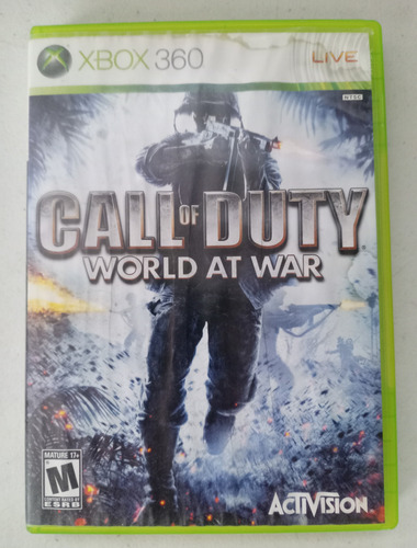 Call Of Duty World At War Xbox 360 Formato Fisico Original (Usado)