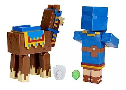 Boneco minecraft mattel