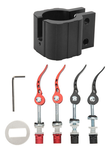 Abrazadera Plegable Negra Negra Para Patinete Eléctrico 8x R