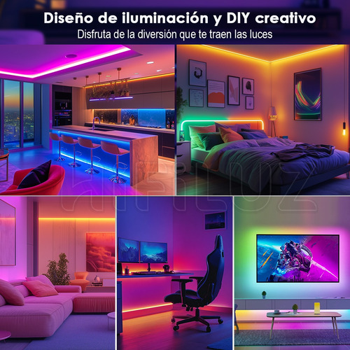 Tira De Luces Led 32m Wifi Rgb Luces Led Alexa App Control