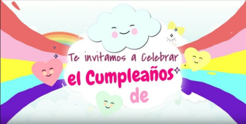 Vídeo Invitación Personalizada Lluvia De Amor