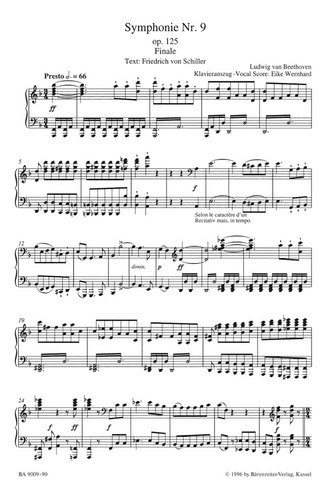 L.v. Beethoven: Symphony No.9 In D Minor Op.125 (finale) Voc