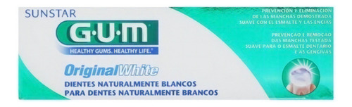 Pasta De Dientes Gum Original White 75ml