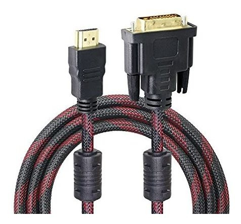 Cable Hdmi Dvi-d Bidireccional 5.9 Ft 24 1 Adaptador Hd