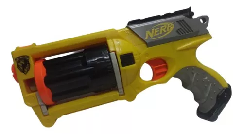 Arma Nerf Mega Vermelha Grande sem Balas, Brinquedo Nerf Usado 49272500