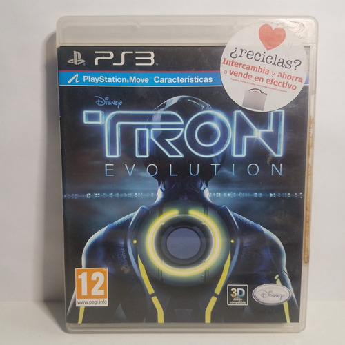 Juego Ps3 Tron Evolution - Compatible Ps Move - Fisico