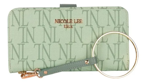 Cartera Nicole Lee Monograma Con Correa Y Aro Ss22