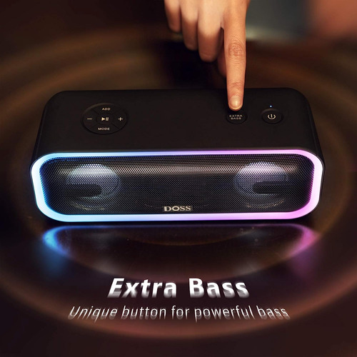 Parlante Doss Soundbox Pro+ Bt Resistente Al Agua Azul
