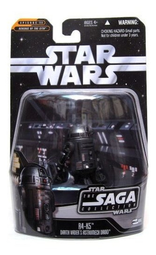 Star Wars - Figura Básico - Astromech De R4-k5 Vader.