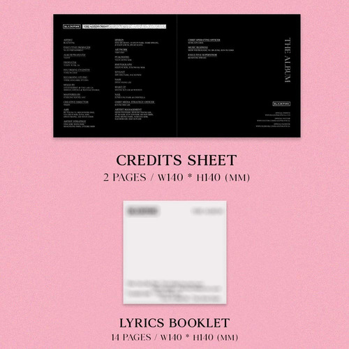 Blackpink The Album Version 4 Cd Nuevo Importado