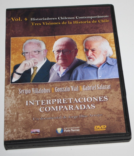 Imagen 2 de 4 de Dvd Villalobos, Vial, Salazar: Interpretaciones Comparadas