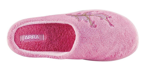 Pantufla Descanso Dama Arra Aacg200033 Rosa 22-26 *32671 T8